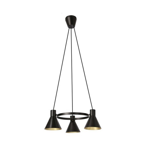 Lampada a sospensione in colore nero-bronzo More - Candellux Lighting-image-2