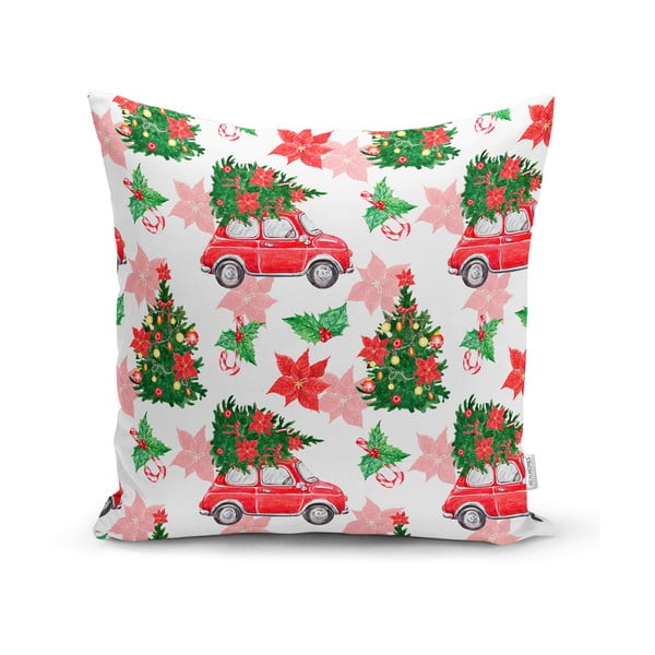 Federa natalizia Merry Christmas, 42 x 42 cm - Minimalist Cushion Covers