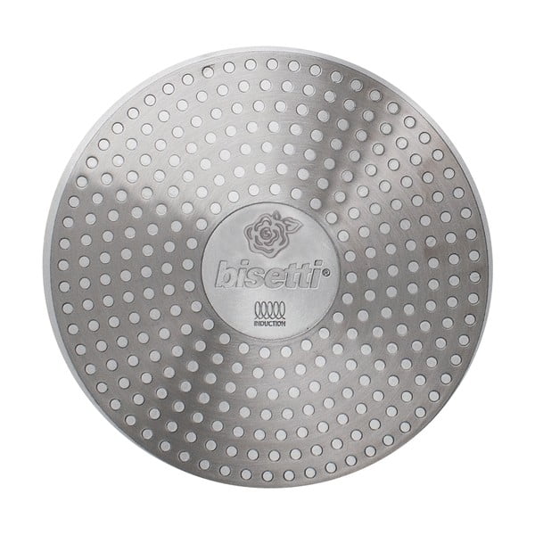 Casseruola rosa con coperchio, ø 24 cm Stonerose - Bisetti-image-1