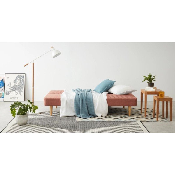 Divano letto rosa Claudia - Bonami Essentials-image-3