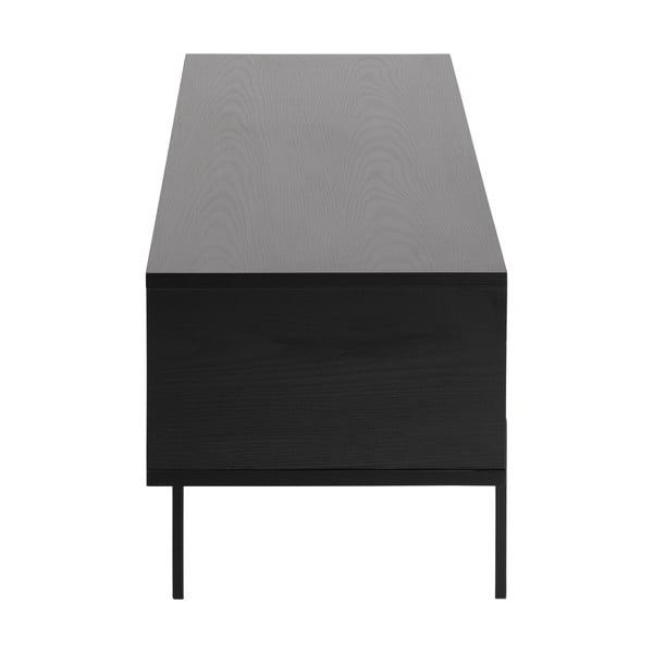 Tavolo TV nero in frassino 140x45 cm Angus - Actona-image-4