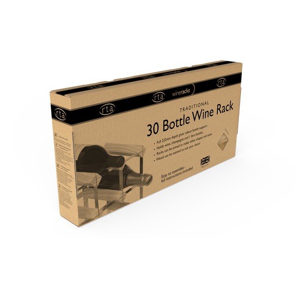 Portabottiglie in rovere per 30 bottiglie - RTA-image-4