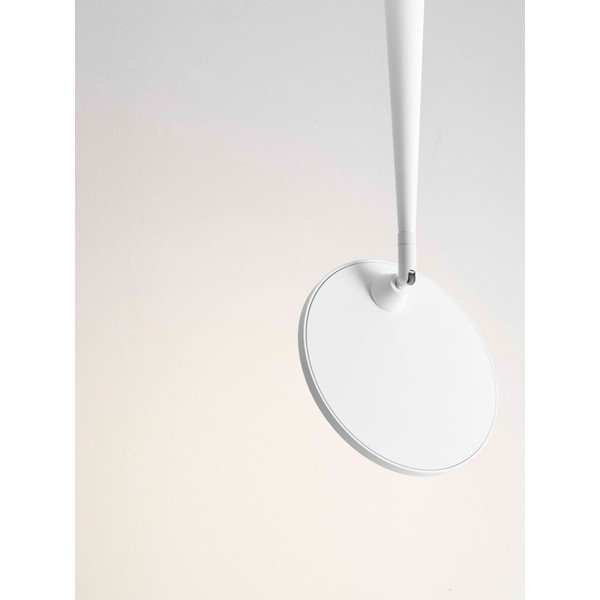 Plafoniera LED bianco opaco in alluminio con struttura flessibile Ekei – Nova Luce-image-3