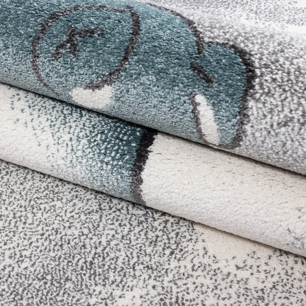 Tappeto per bambini blu-grigio 140x200 cm Kids - Ayyildiz Carpets-image-2