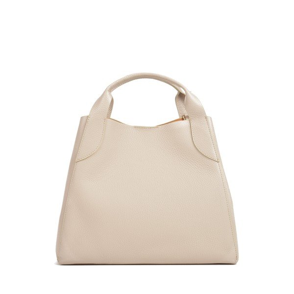 Borsa in pelle beige Mardon - Sofia Cardoni