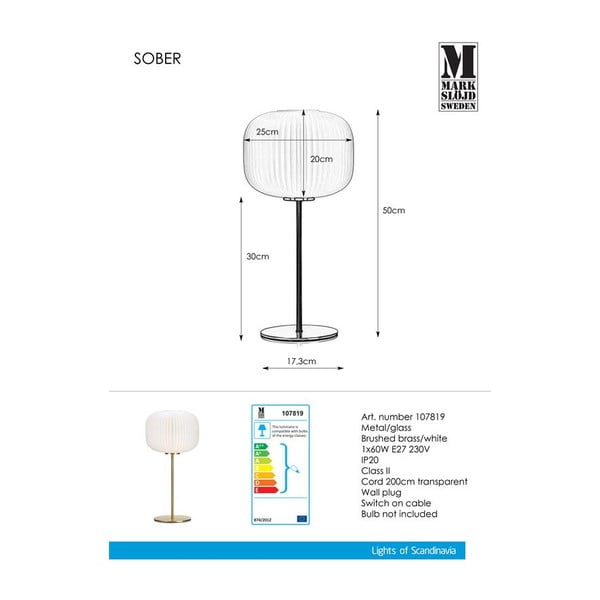 Lampada da tavolo Sober - Markslöjd-image-3