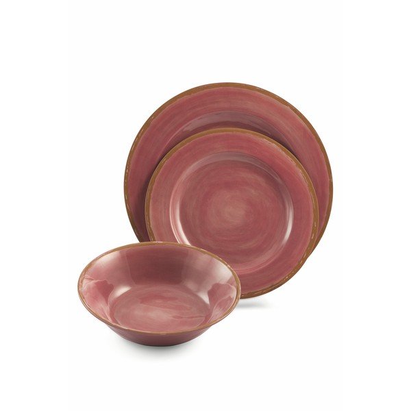 Villa d'Este Lucia, set di stoviglie colorate da 18 pezzi - VDE Tivoli 1996-image-2