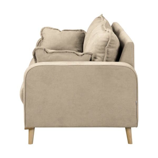 Divano beige 193 cm Beata - Ropez-image-3