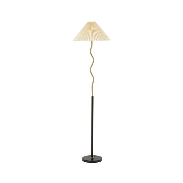Lampada da terra nera/dorata (altezza totale 172 cm) Closy – Mauro Ferretti