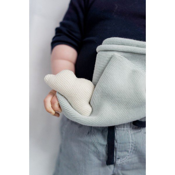 Cuscino per dormire in cotone biologico Cloud - Kindsgut-image-4