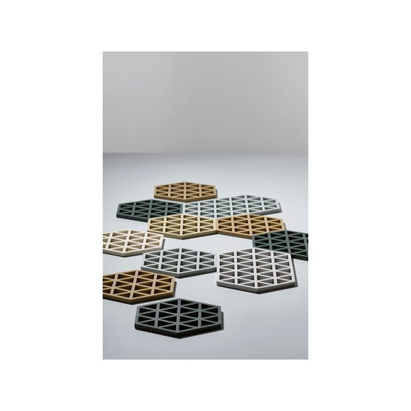 Tappetino in silicone per pentole 24x14 cm Triangles - Zone-image-2