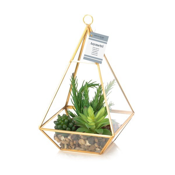 Succulenta artificiale (altezza 30 cm) Geometry - AmeliaHome