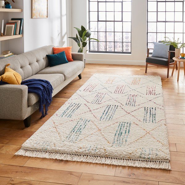 Tappeto beige 290x200 cm Boho - Think Rugs-image-1