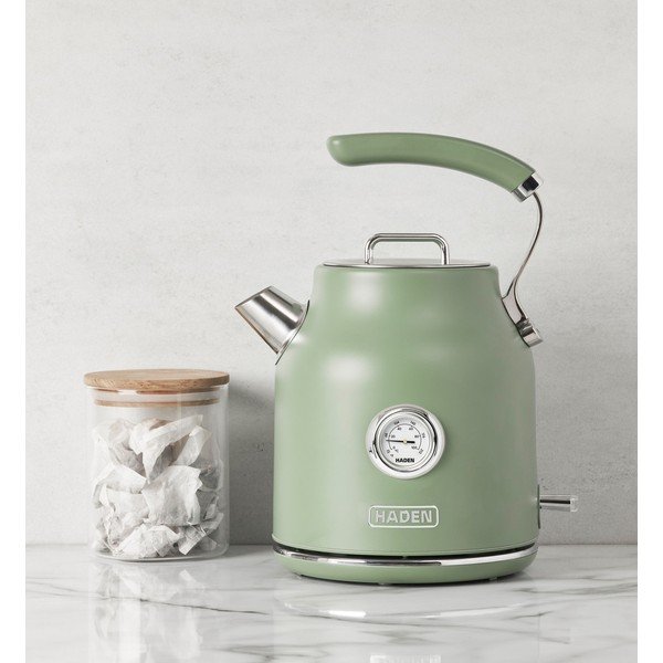 Bollitore verde in acciaio inox 1,7 l Dorset – Haden-image-2