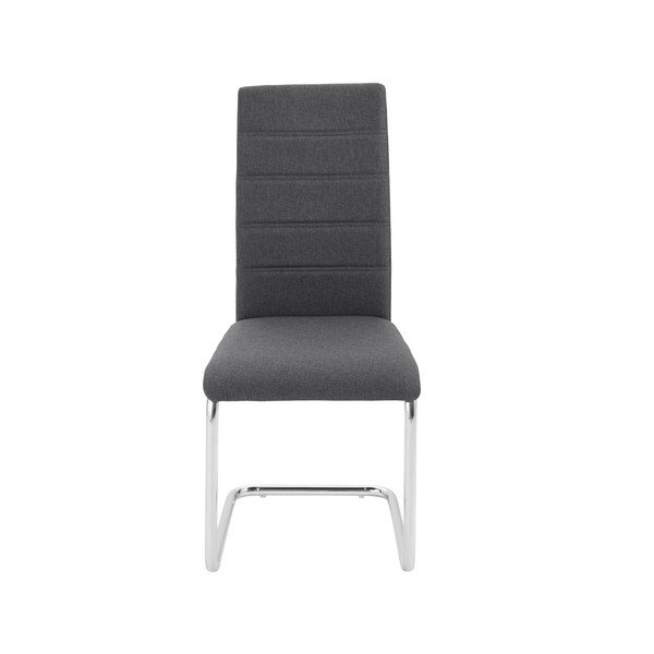 Set di sedie da pranzo grigie 2 pz Doris - Støraa-image-1
