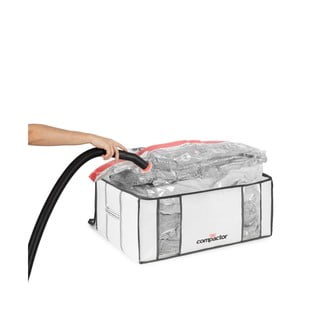 Organizer per vestiti sottovuoto/rinforzato in tessuto 65x50x26,5 cm Life – Compactor