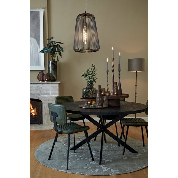 Tappeto rotondo cachi ø 200 cm Sjors - Light & Living-image-3