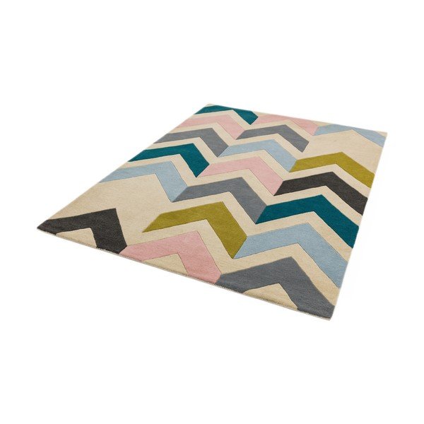 Tappeto Chevron Multi, 120 x 170 cm - Asiatic Carpets-image-1