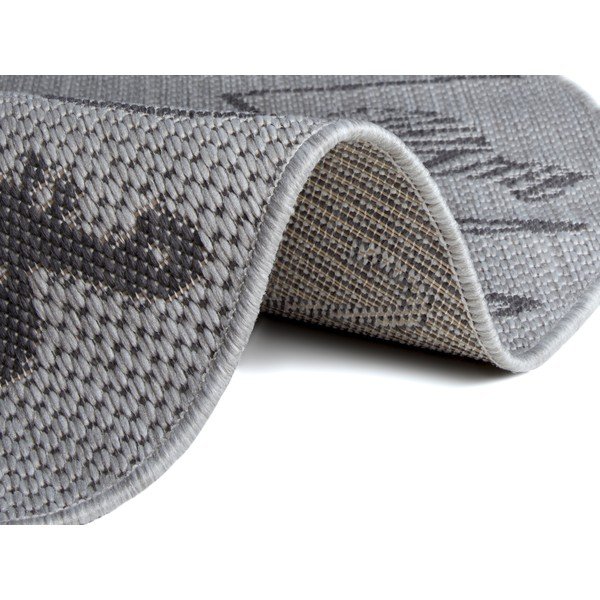 Tappeto grigio per bambini Letters, ø 160 cm - Ragami-image-1