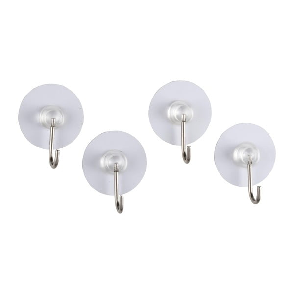 Set di 4 ganci autobloccanti Static-Loc Bianco - Wenko-image-1