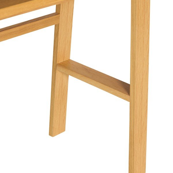 Scrivania con effetto rovere 45x100 cm Poke – Hübsch-image-4