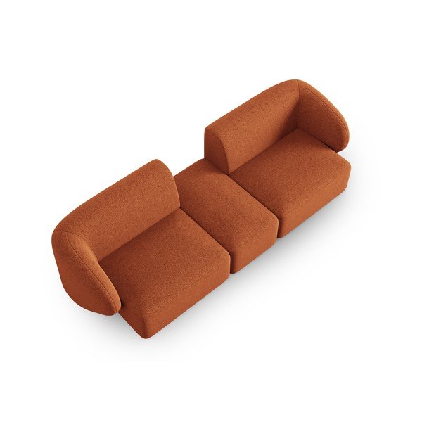 Divano arancione 239 cm Shane - Micadoni Home-image-4