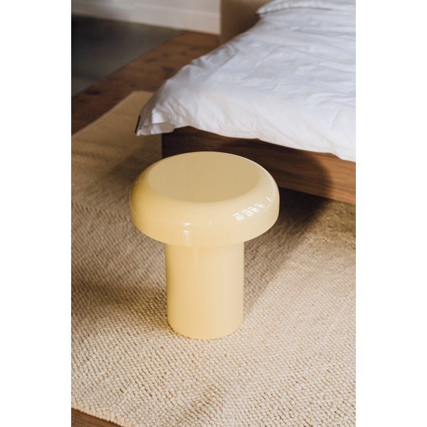 Tavolino rotondo in acciaio ø 40 cm Miko – noo.ma-image-1