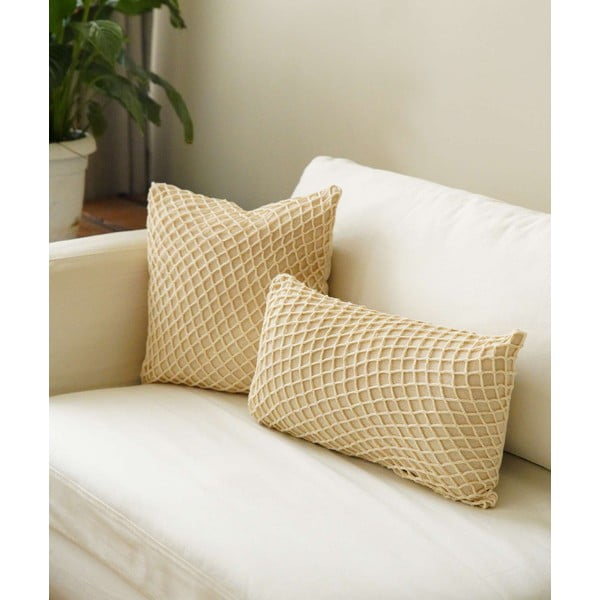 Federa decorativa in cotone 30x50 cm Net – Mioli Decor-image-4