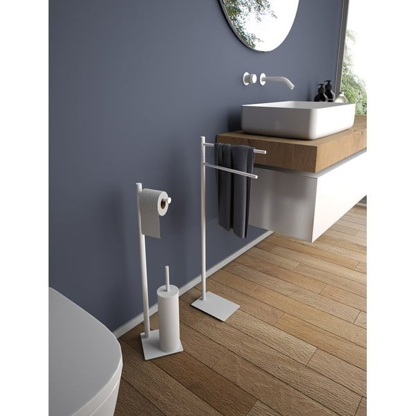 Set da toilette in ottone bianco Trilly - Sapho-image-1