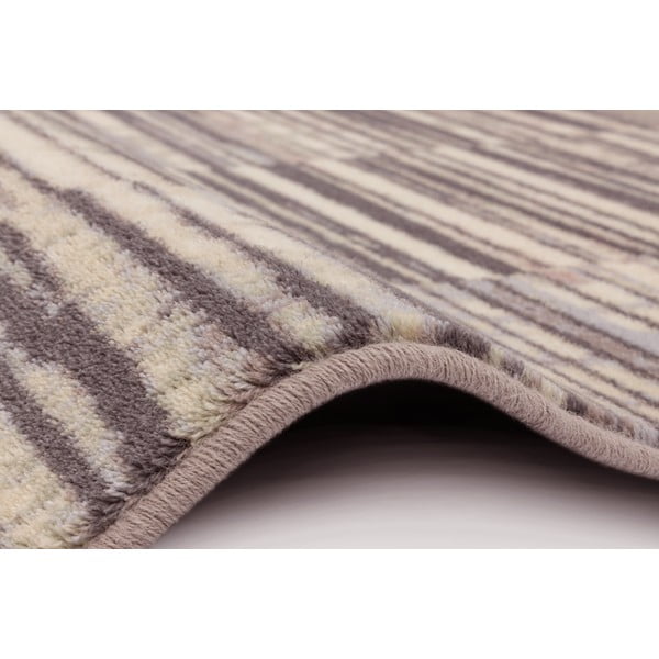 Tappeto in lana grigio 160x240 cm Grids - Agnella-image-2