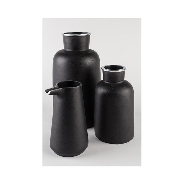 Vaso in alluminio nero Farma - Zuiver-image-4