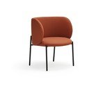 Poltrona in similpelle arancione Mogi - Teulat