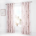 Tende in set rosa 2 pz 168x183 cm Canterbury – Catherine Lansfield