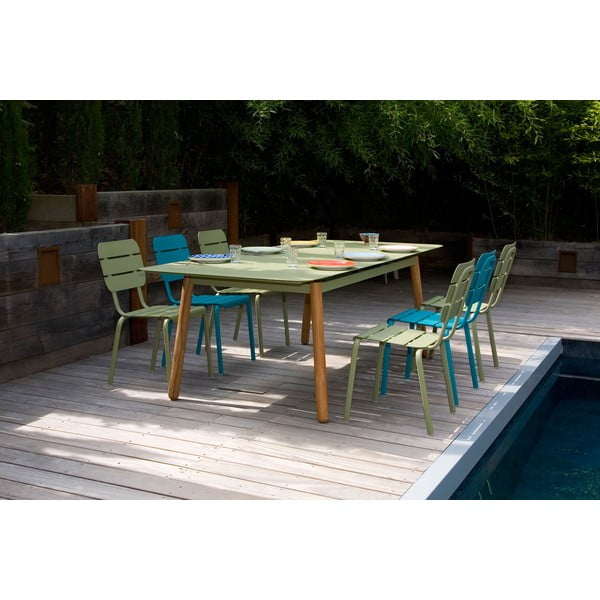 Tavolo da pranzo da giardino 80x160 cm Alicante - Ezeis-image-1