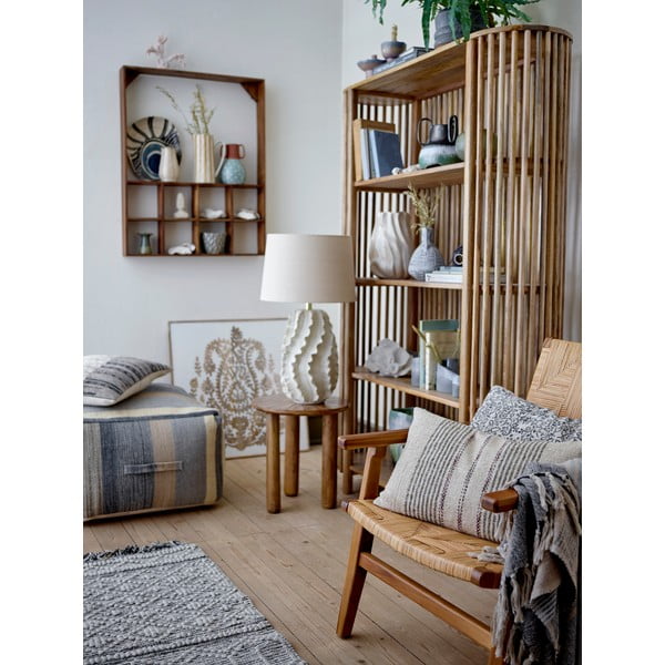 Tavolino rotondo in legno di mango ø 40 cm Stella - Bloomingville-image-1