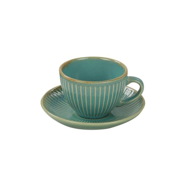 Tazze in ceramica turchese in set da 6 pezzi 0,21 l - Hermia