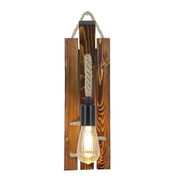 Lampada da parete in legno di pino Niki - Opviq lights