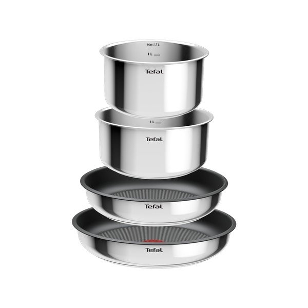 Set di pentole in alluminio 5 pezzi INGENIO Cook Eat L881S504 - Tefal-image-2