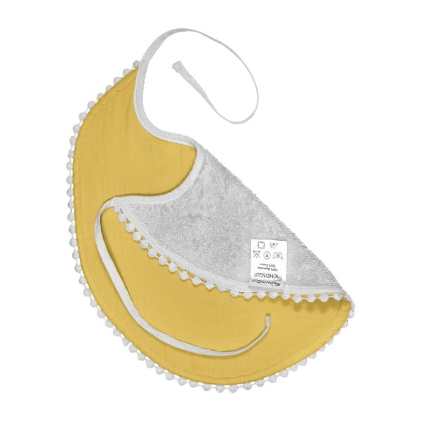 Bavaglino in mussola giallo London - Kindsgut-image-3