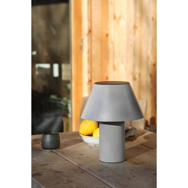 Illuminazione esterna LED con alimentazione a pannelli solari/con ricarica USB con intensità regolabile da tavolo  ø 25 cm Vivo – Markslöjd-image-2