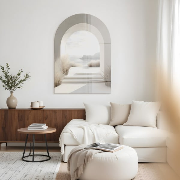 Dipinto su vetro 70x100 cm Pulau – Styler-image-1