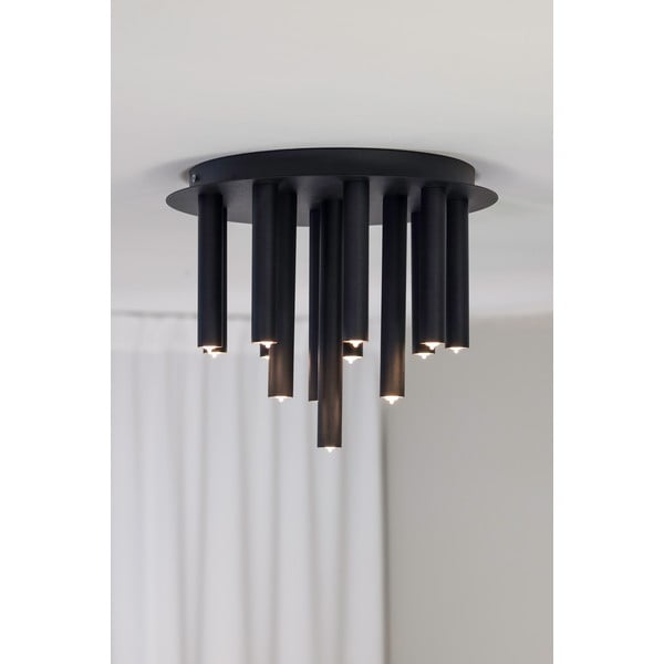 Lampada da soffitto nera con paralume in metallo 34x34 cm Gocce - Markslöjd-image-1