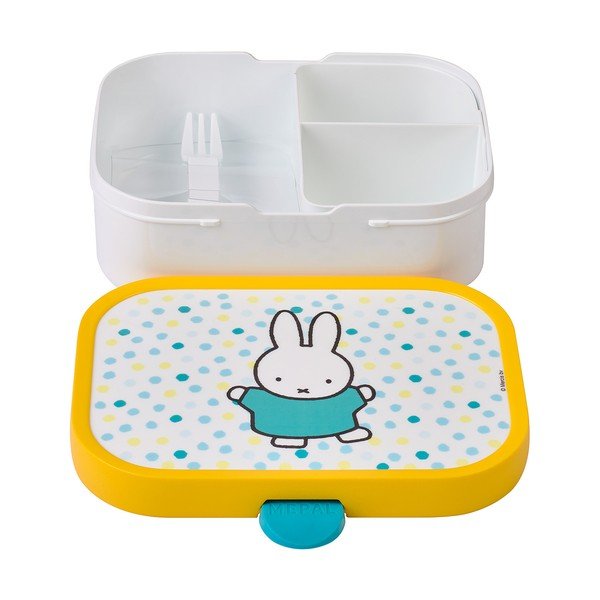 Scatola per la merenda dei bambini Miffy Confetti - Mepal-image-1