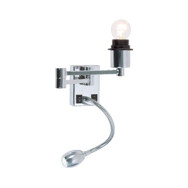 Lampada da parete in argento Combo - SULION