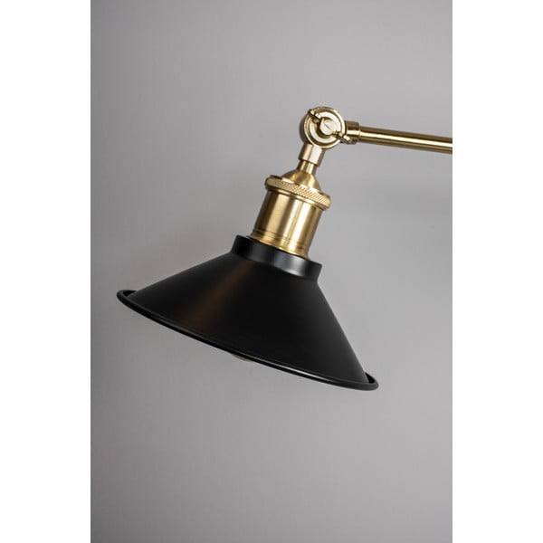 Lampada da parete in nero e oro Penelope - Dutchbone-image-4