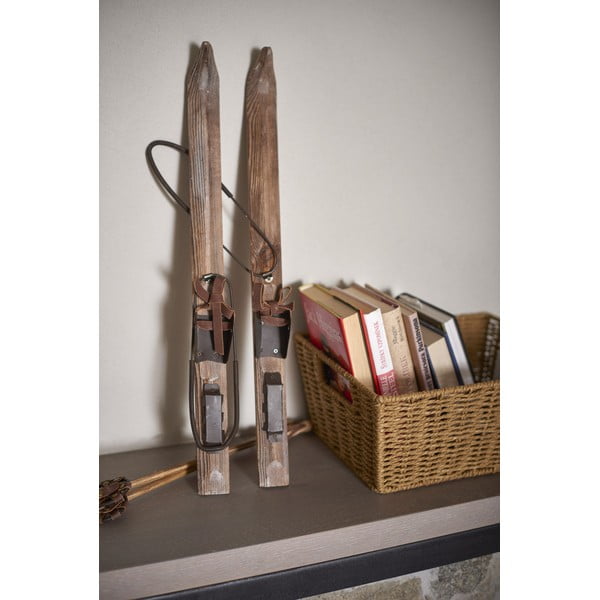 Decorazione in legno a forma di sci Board - Antic Line-image-1