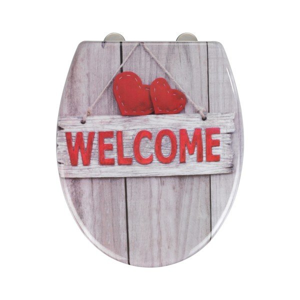Sedile della toilette in duroplast Welcome - Wenko-image-2
