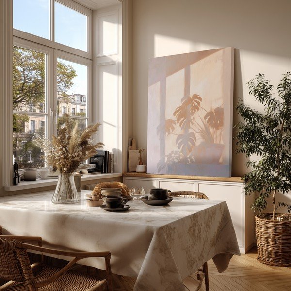 Dipinto stampato dipinto su tela 70x100 cm Sunlit – Styler-image-2