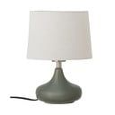Lampada da tavolo verde scuro con paralume in tessuto (altezza 28 cm) Loa - Bloomingville