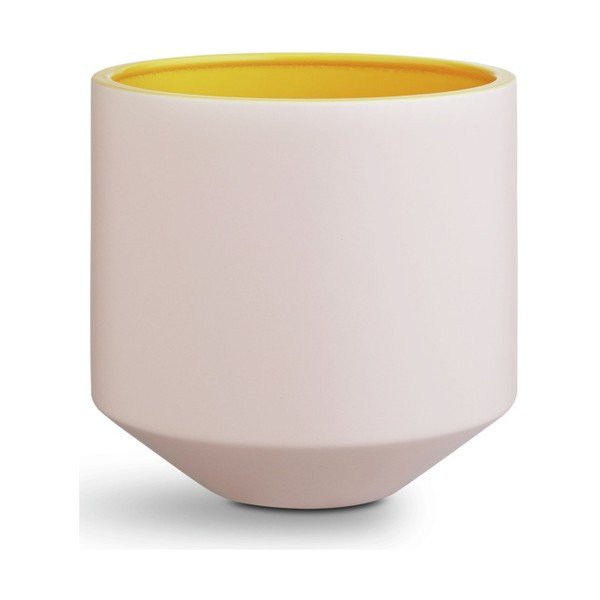 Vaso in gres rosa e giallo Fiora - Kähler Design